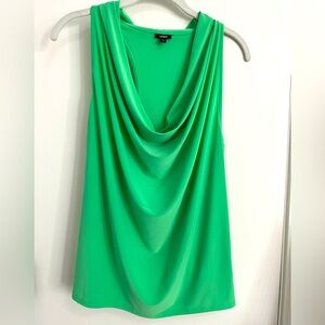 express green slouch neck tank top